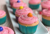 Bubblegum Bliss Cupcakes