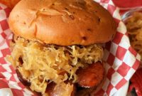 Smoky BBQ Sausage with Tangy Kraut