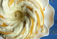 Zesty Lemon Cream Cheese Bundt Cake