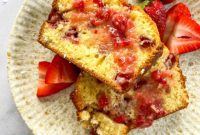 Strawberry Glaze Loaf