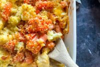 Golden Cauliflower Carrot Gratin