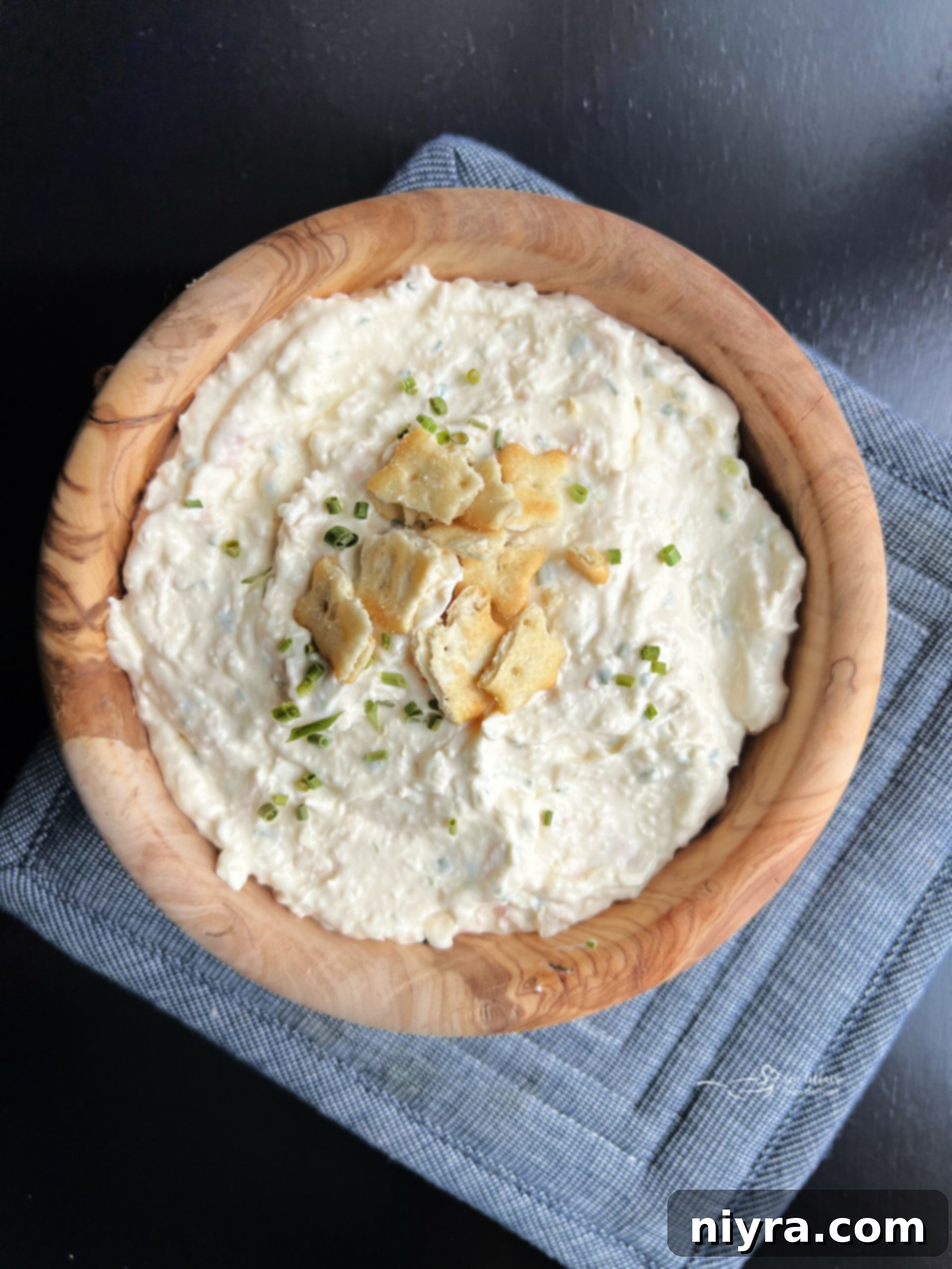 Savory Chicken Cracker Dip 1 featured 34477