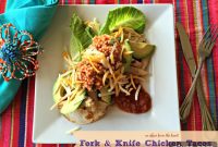 Chopped At Home Challenge: My Fork and Knife Chicken Tacos