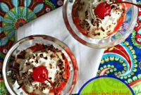 Banana Split Yogurt Parfait Bliss