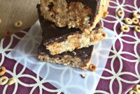 Chewy Chocolate Peanut Butter Bliss Bars