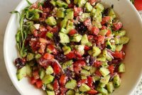 Refreshing Greek Cucumber Salad