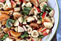 Lemon-Kissed Winter Fruit Medley