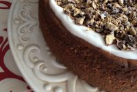 Decadent Coffee Toffee Cheesecake