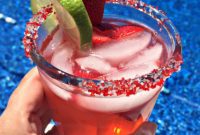Luscious Strawberry Margaritas