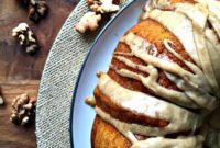 Brown Butter Glazed Pumpkin Spice Coffee Cake