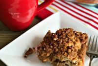 Warm Cinnamon Streusel Cake