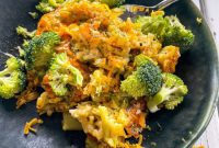 Mom’s Cheesy Broccoli Rice Bake