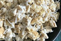 Coconut Muddy Buddies Gone Tropical