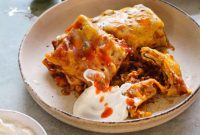 Easy Slow Cooker Smothered Burritos