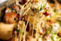 Creamy Bacon Mushroom Skillet