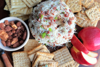 Zesty Sauerkraut Bacon and Swiss Cheese Ball