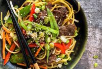 Classic Beef Lo Mein
