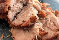 Succulent Pork Roast with Pan Gravy