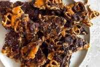 Salted Caramel Chocolate Pretzel Bars