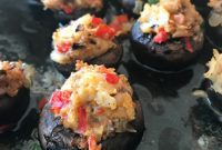 Surimi Stuffed Mushroom Delights