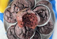 Decadent Chocolate Banana Muffins