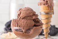 Easy No-Churn Chocolate Malt Ice Cream