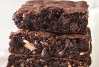 Rich Pecan Fudge Brownies