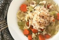 Hearty Sauerkraut Chicken Noodle Soup