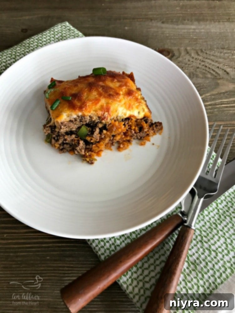 Mom's Taco Casserole - An Affair from the Heart 