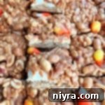 Candy Corn Salted Nut Rolls layered with the inside showing.