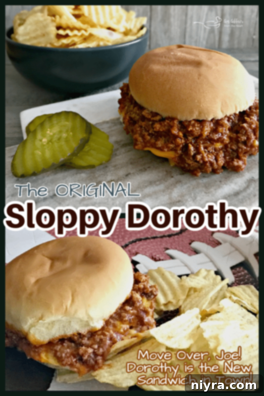 Sloppy Dorothy Sandwiches - Pin for later