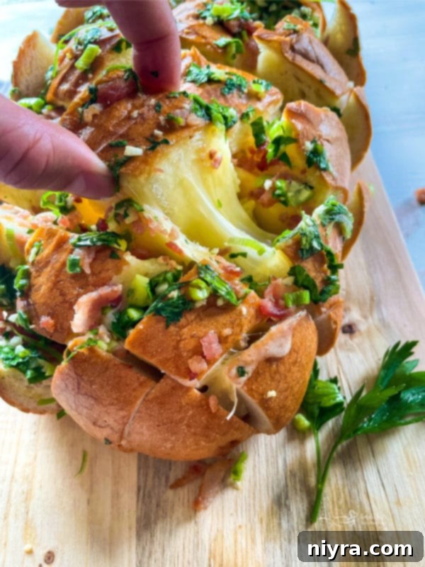 Crack Bread served on a platter