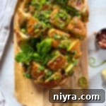 Crack Bread ready to be pulled apart