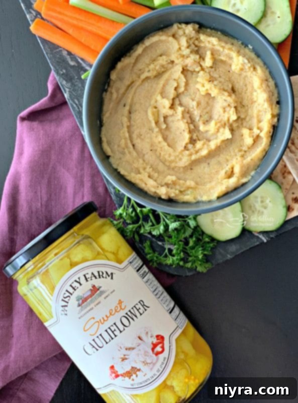Paisley Farm Sweet Cauliflower Hummus