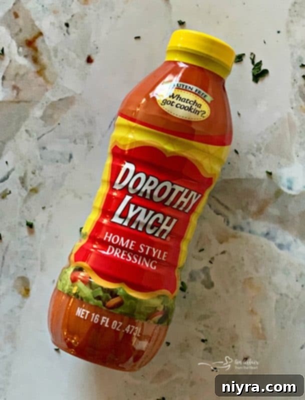 Bottle of Dorothy Lynch Homestyle Dressing and Condiment