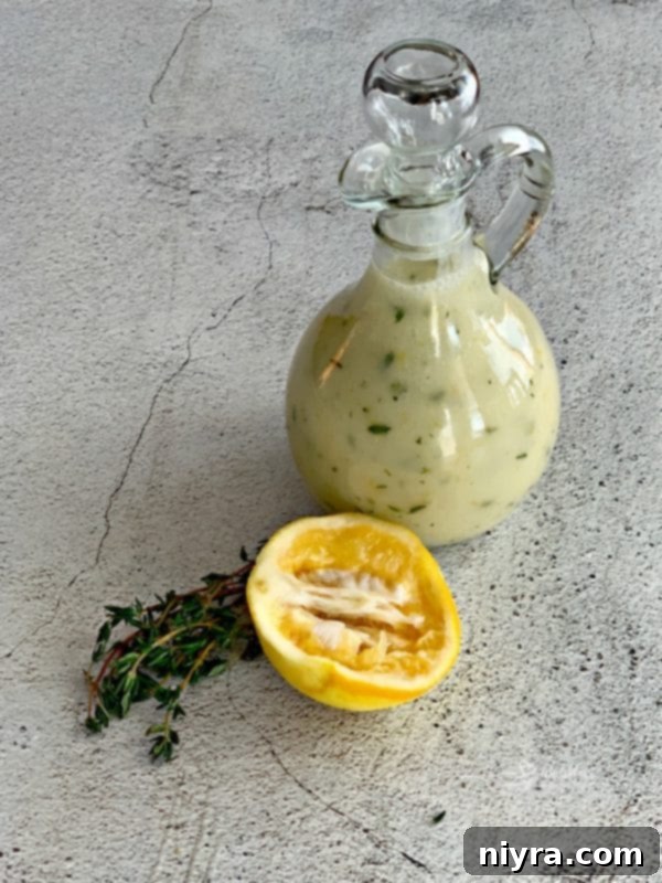 Lemon Thyme Vinaigrette 