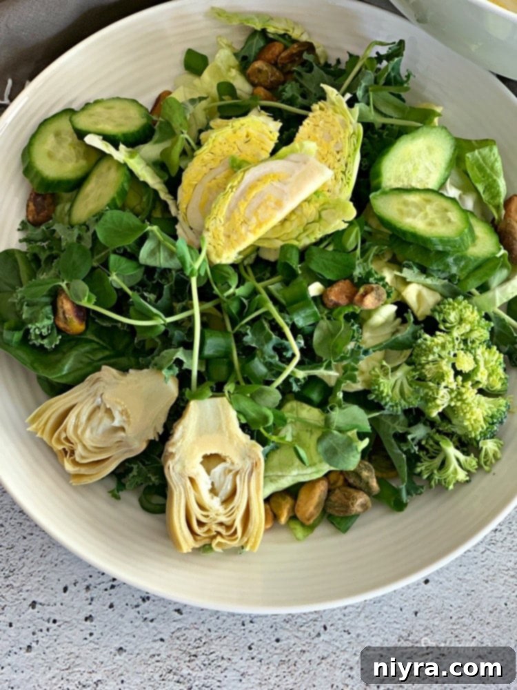 Green Salad with Lemon Thyme Vinaigrette