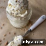 Grape Nut Ice Cream spoonful