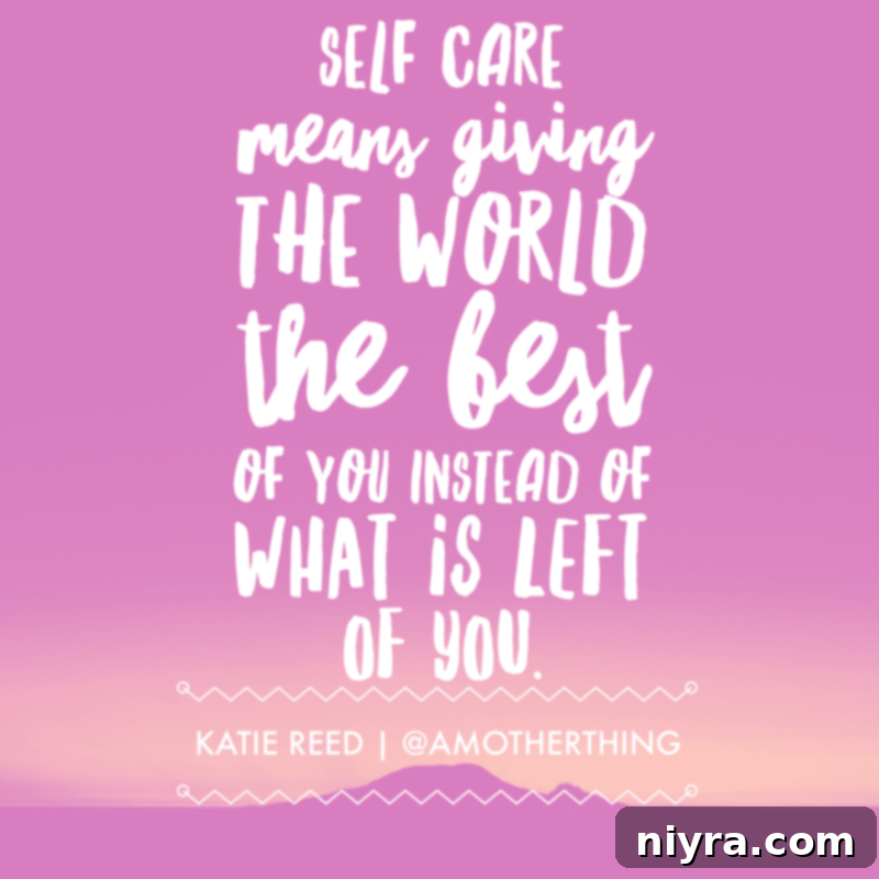 Self Care Quote