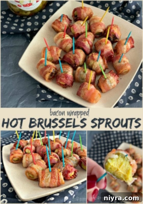 Bacon Wrapped Hot Brussels Sprouts An Affair from the Heart