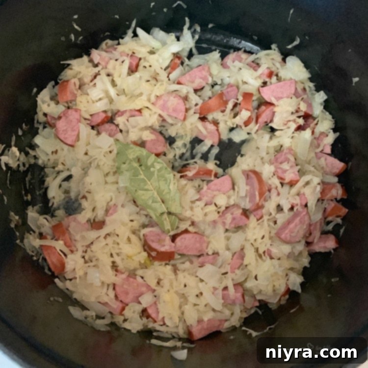 Polish Sauerkraut Soup - Kapusniak