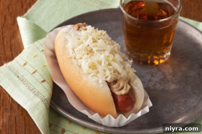 Polish dog and kraut