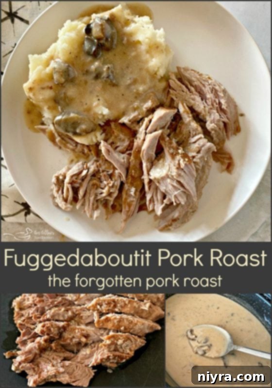 Fuggedaboutit Pork Roast - The Forgotten Pork Roast - a delicious and easy recipe from An Affair from the Heart.