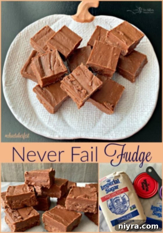 Never Fail Fudge Choctoberfest Imperial Sugar