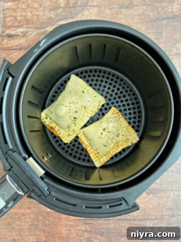 Pizza Pockets in the Air Fryer