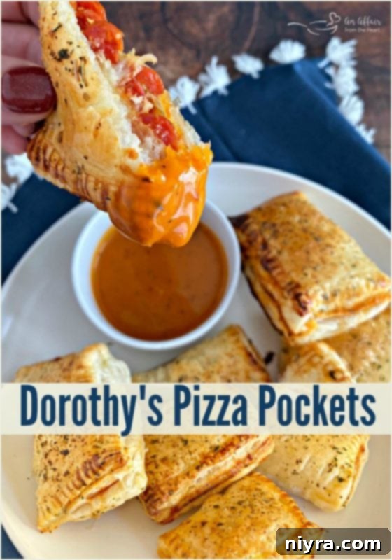 Dorothy's Pizza Pockets - An Affair from the Heart