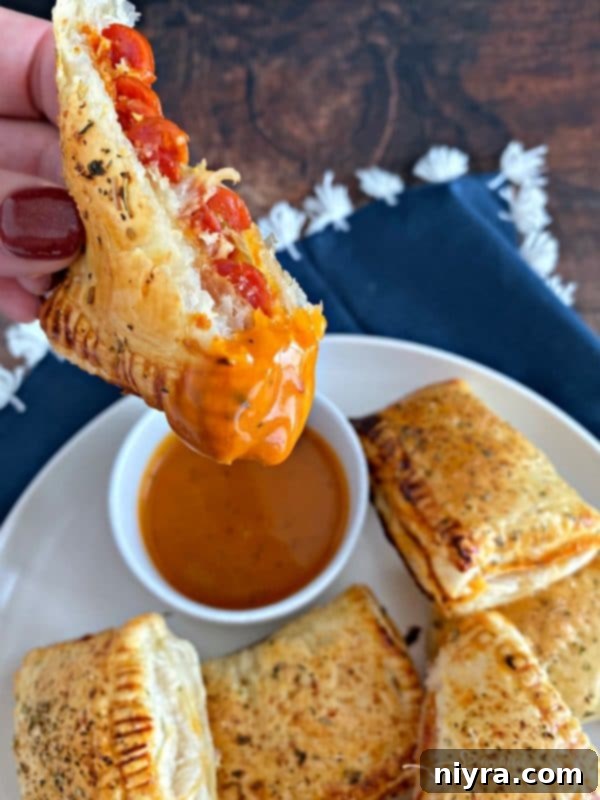 Dorothy's Pizza Pockets dip