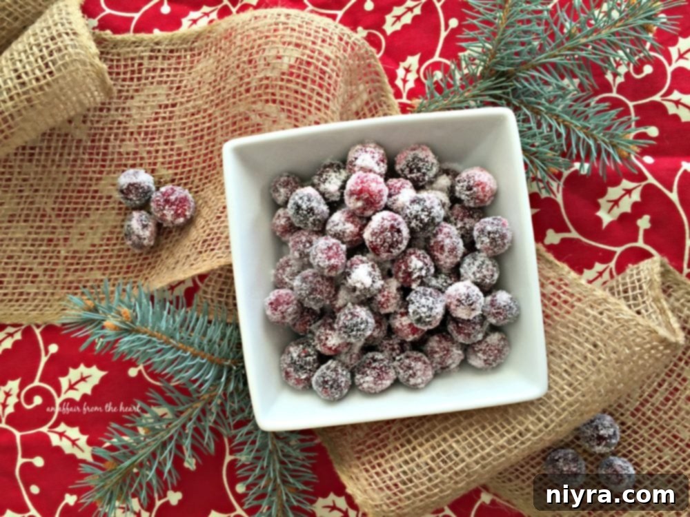 Sugared Cranberries