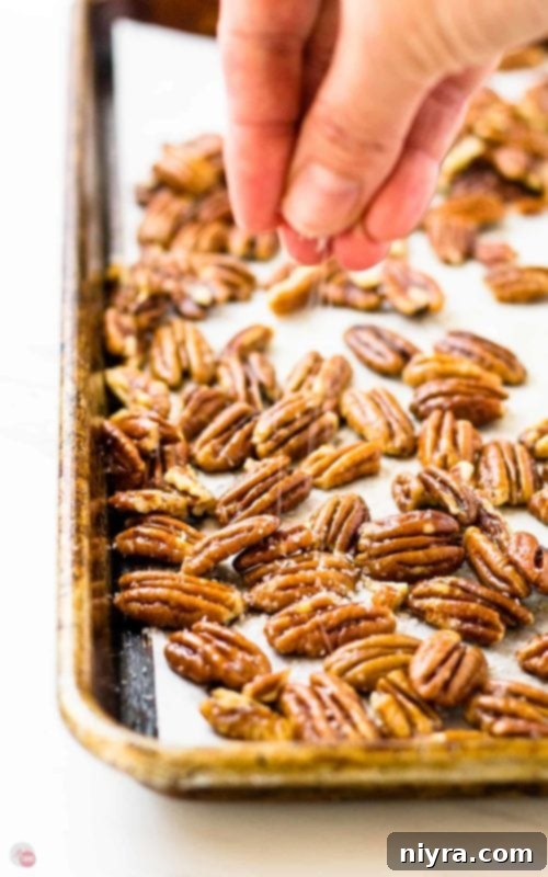 Buttered Toasted Pecans Tutorial