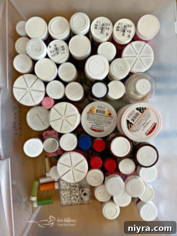 Assorted sprinkles in a bowl ready for baking
